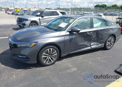 2018 Honda Accord Hybrid Ex из США, поврежденный, VIN 1HGCV3F47JA000732